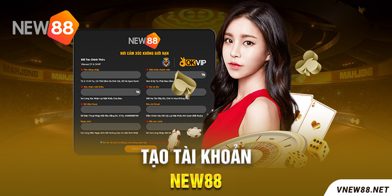 Đăng ký tài khoản New88