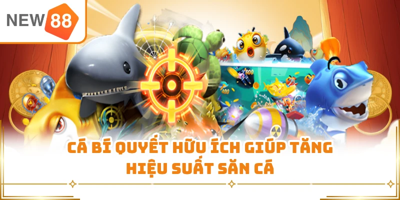 Cá bí quyết hữu ích giúp tăng hiệu suất săn cá