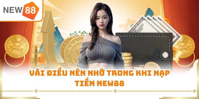 Vài điều nên nhớ trong khi nạp tiền New88