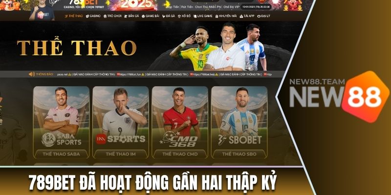 789BET đã hoạt động gần hai thập kỷ