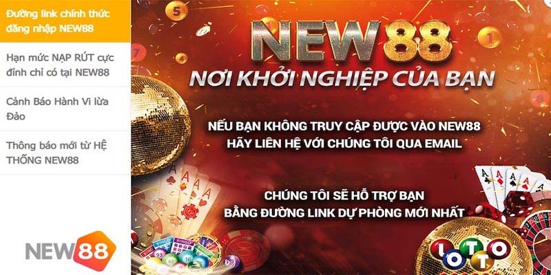 Hãy liên hệ ngay cho chúng tôi new88 khi gặp bất cứ sự cố nào