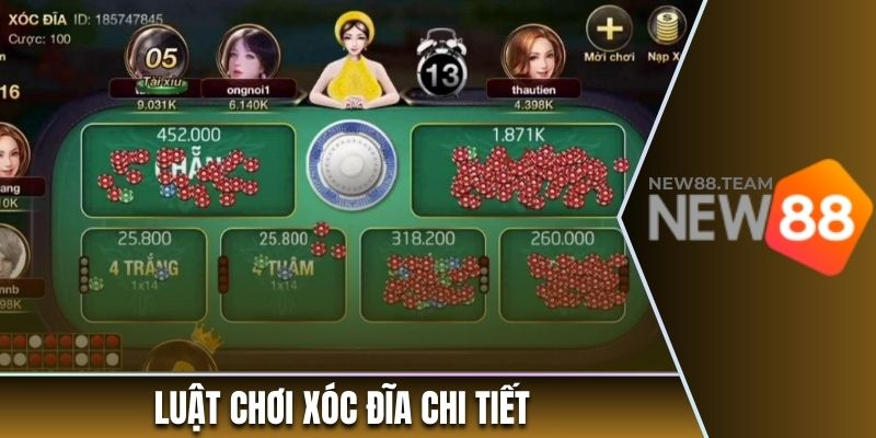 Khám phá luật chơi Xóc Đĩa tại New88