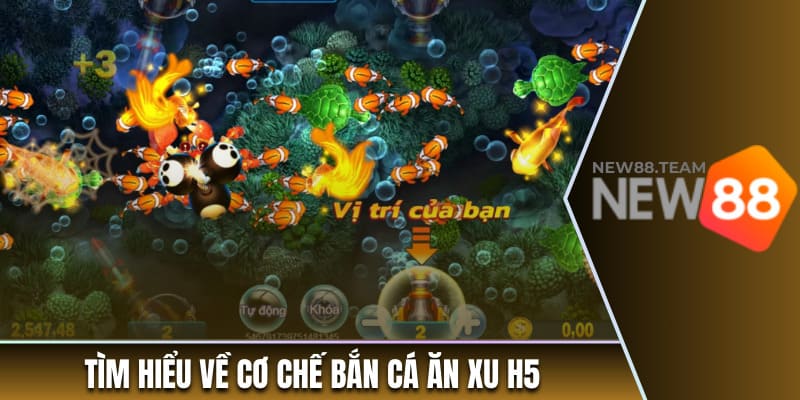 Tìm hiểu về cơ chế bắn cá ăn xu H5