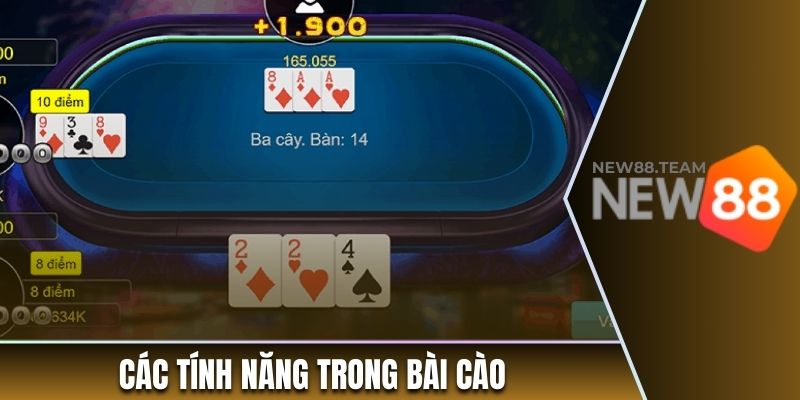 Tính năng nổi bật trong bài Cào