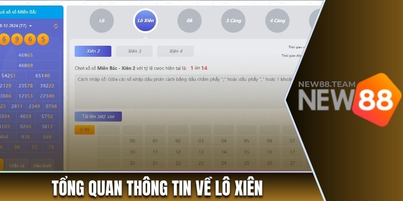 Tổng quan thông tin về lô xiên