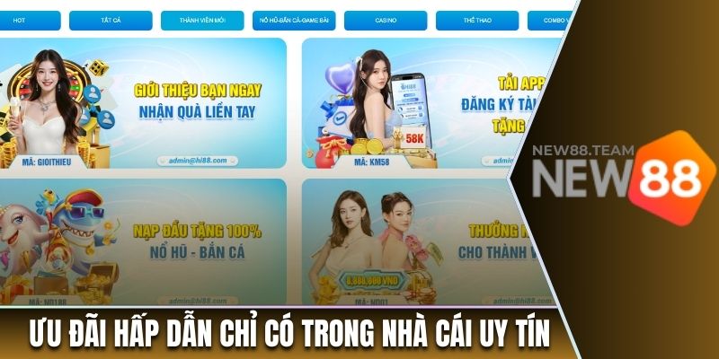 Ưu đãi khuyến mãi có trong nhà cái Hi88
